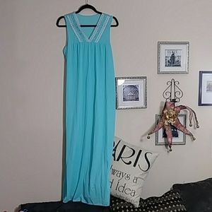 Vintage long blue nightgown.
